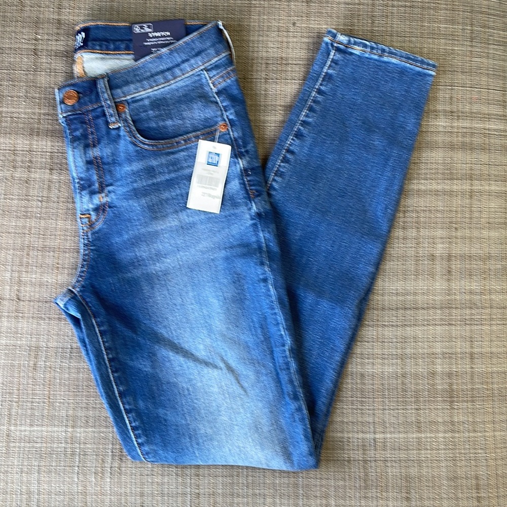 New Gap True Skinny Jeans sz 27R - Picture 3 of 5